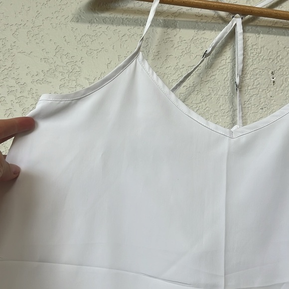 Hollister Tank Top Blouse White Size Medium - Picture 3 of 9